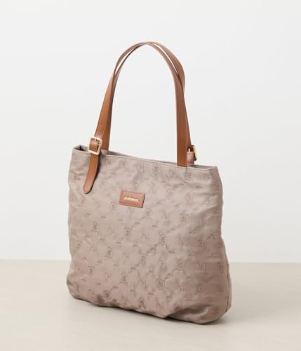 【未使用品】ニューヨーカー マルーン トートバッグ ブラウン マルーン レディース 牛革 縱型 レザートートバッグ | Baginning