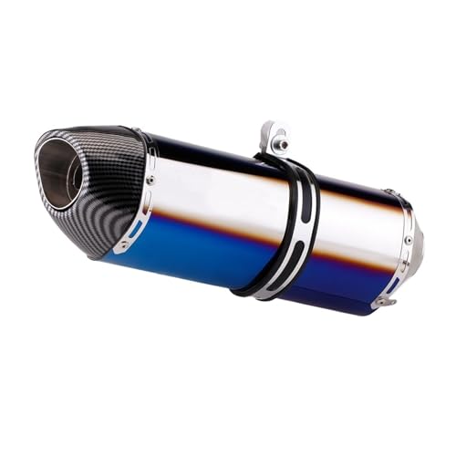 Échappement Universel Moto 51mm en Acier Inoxydable pour Silencieux R77