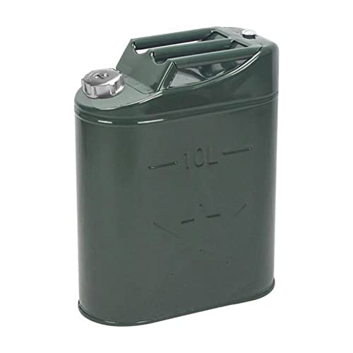 Bidon d'essence en métal robuste réservoir avec fermeture hermétique - 2