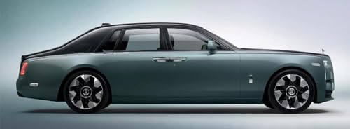 Image of SPITEN Exclusive Alloy Metal Pull Back Die-Cast Car 1:24 Rolls Royce Phantom Diecast Metal Pullback Toy Car with Openable Doors & Light, Music Boys Gifts Toys for Kids, Multicolor