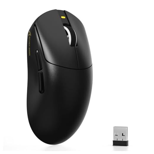 ATTACK SHARK X8SE Ratón Gaming Inalámbrico, Peso Ligero 55g, Sensor PAW3311, Chip BK52820, 25,000 dpi, BT/2.4G/USB-C, 80 Millones de Clics, Batería 500mAh, Driver Web para PC/Mac– Negro