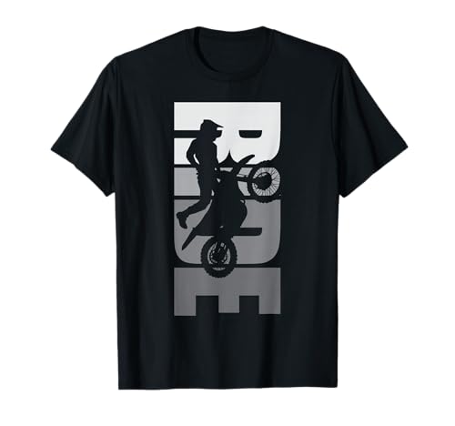 Ride: Dirt Bike Motocross Motorrad MX Offroad Life Passion T-Shirt