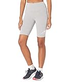 New Balance womens NB Essentials Stacked Fitted Shorts, Athletic Grey, X-Small US