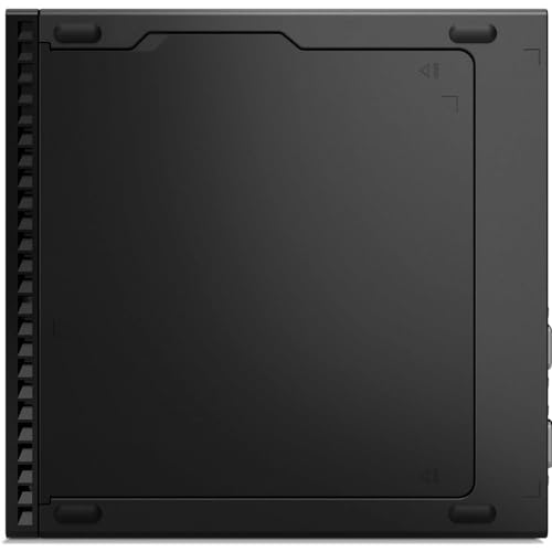 Image of Lenovo ThinkCentre M70q Mini PC, Intel Hexa-Core i5-12500T, Tiny 1L Business Desktop Computer, Office 365, 8GB DDR4 RAM, 256GB PCIe SSD, WiFi 6, Bluetooth 5.1, Raven Black, Win 11 Pro