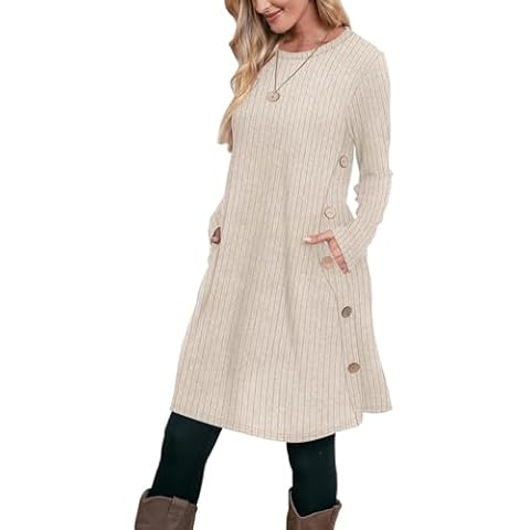 OFEEFAN Winter Dress for Women Cover