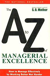 Paperback A-Z Managerial Excellence Book