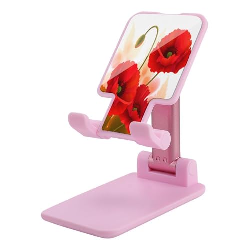 Soporte de celular VstaDank regulable y portátil con diseño de flores