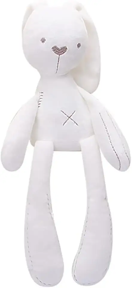 SKY-TOUCH Long Ears Bunny Toy : Soft Plush Rabbit Toys Cute Stuffed Animal For Kids