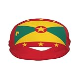 Flag of Grenada Sports Sweatband Head Bands for Women Men - Moisture-Wicking Non-Slip Headband for Running Yoga Workout Fitness and Gym