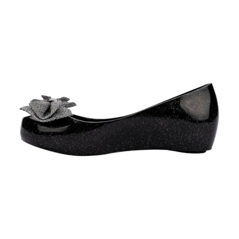 Melissa Kids Ultragirl Sweet XII Sandals in Glitter Black Cover