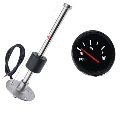Indicador de nivel combustible 52 mm con sensor anti-oscilación para depósitos de 125 a 275 mm