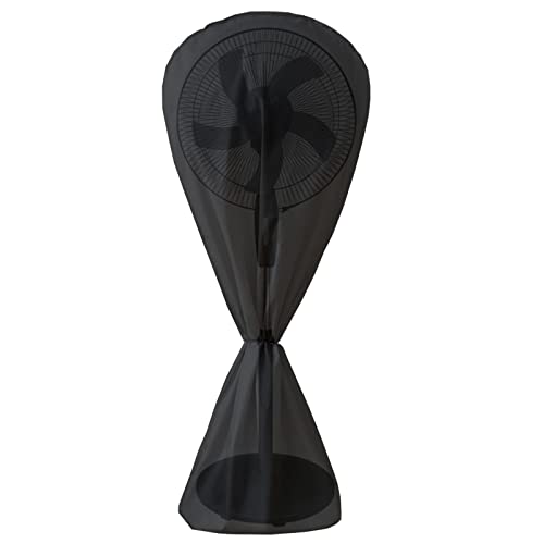 MOZMY Copertura per ventilatore, copertura per ventilatore, robusto tessuto Oxford, impermeabile, con coulisse e chiusura lampo, protezione ventola, copertura antipolvere