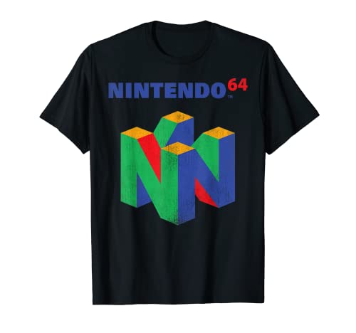 Nintendo 64 Classic Retro Vintage Logo Graphic T-Shirt T-Shirt #TOP23
