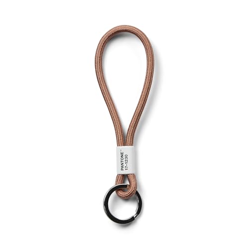 PANTONE Schlüsselband, Key Chain Short, Color of the Year 2025: Mocha Mousse 17-1230