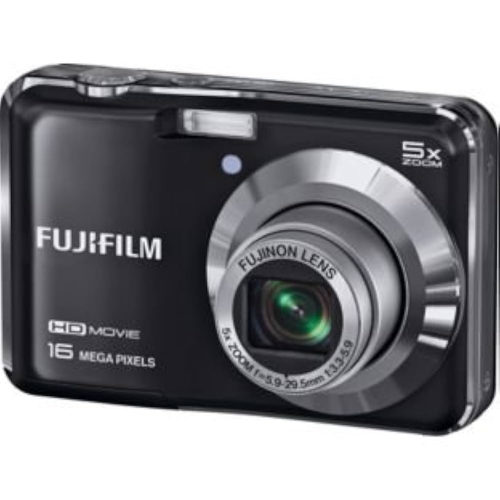 Fujifilm FinePix AX660 16MP 5x Zoom Digital Camera - Black