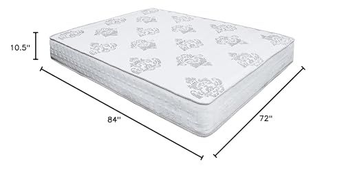 Image of Classic Brands Decker Cool Gel Memory Foam and Innerspring Hybrid 10-Inch Mattress, Mattress in a Box, California King
