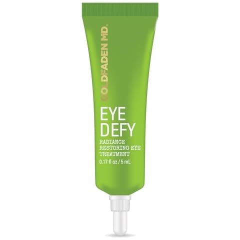 GOLDFADEN MD Eye Defy Radiance Restoring Eye Treatment Meadowfoam Seed Oil Peptide Complex Hyaluronic Acid and Squalane Eye Cream Trial Cover