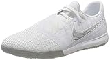  Nike Zoom Phantom Venom Pro IC, Zapatillas de fútbol Sala Unisex Adulto, Multicolor (White/Chrome/Metallic Silver 100), 46 EU