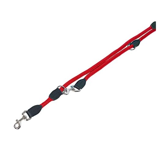 Nobby Führleine "Corda" grau B: 25 mm; L: 69-83 cm + 66 cm 6 Nobby Führleine "FUN ROYAL" rot L: 200 cm; B: 13 mm