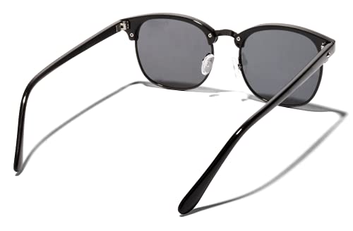 ShadyVEU Casual Retro Fashion Half-Rimless Polarized UVA & UVB Club Mens Women’s Sunglasses2