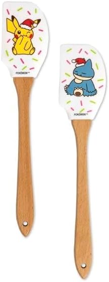 Pokemon Pokémon Center: Pikachu & Munchlax - Espátulas navideñas de Pokémon (paquete de 2)
