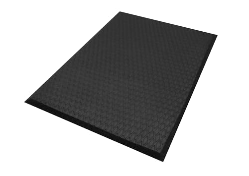 Hudson Exchange (3'x3') MaxCush Anti-Fatigue Comfort Industrial Ergonomic Mat