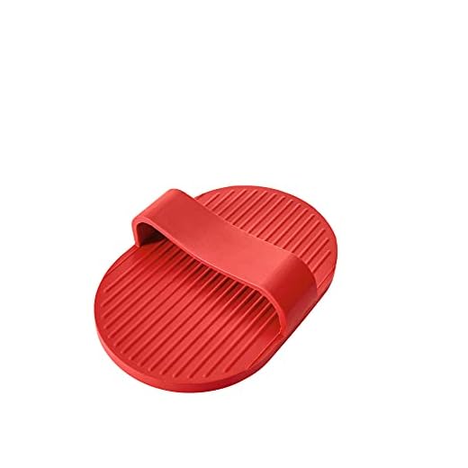 HUNTER 97949 Wellness Masaje Almohaza para Perros, de Goma, Color Rojo