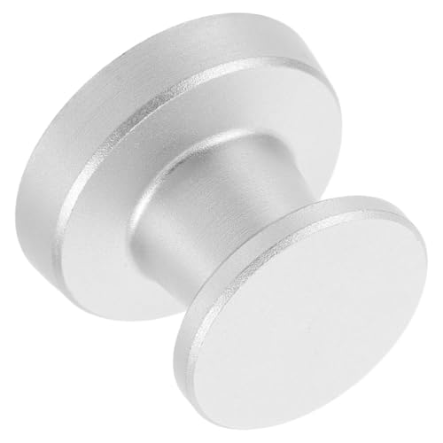 Compatibilità migliorata: come accessorio per giradischi, si adatta a vari modelli di giradischi, rendendolo un'aggiunta pratica alla configurazione di qualsiasi appassionato di vinile, morsetto per dischi in alluminio, disco stabilizzatore per dischi in vinile