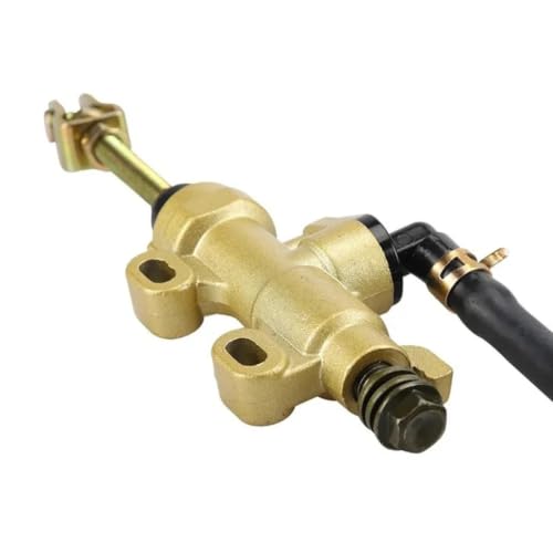 Bomba de freno trasero universal roja para motocicleta Suzuki con cilindro maestro 3