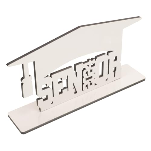 HAMPPLIES Cornice Per Foto Vuota Per Laurea Decorazione in Sublimazione Per Da Te Per Festa Laurea Centrotavola Leggero Per Scrivania