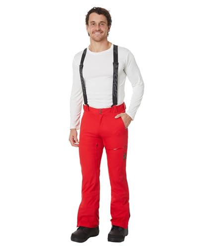 Pantalon de ski SY Dare Pants imperméable et chaud coloris rouge