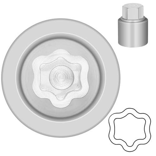JEUCLEL 651 Wheel Locking Nut Key for Nissan Infiniti, 21mm