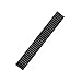 CBTBZGFGKL Elastic Stretch Strap 14mm 16mm 18mm 20mm 22mm Stainless Steel Watch Band Metal Bracelet Expansion Wristband Replacement Belt(Black,22mm)