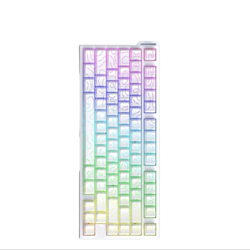 ���C�Q�[�~���O�L�[�{�[�h 75% R82 HE 8000Hz ���s�b�h�g���K�[�L�� ProGamer �L�[�{�[�h 0.005mm RT ���x 0.08ms �x�� 5420 �ƌ݊�������(White Line 8K)