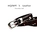 HQZBPT Women's Leather Horsehair Belt, Western Style Fashion Belt for Jeans and Dresses, Premium Textured Casual Accessories (brown, M: Fit Waist Size 32