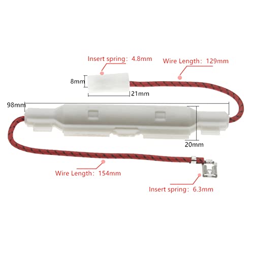 Fusible haute tension 5KV 0.85A protégeant le micro-ondes
