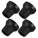 TOPPERFUN 4 PCS Puntas de Bastón 16mm, Regatones de Goma Antideslizantes, Repuesto de Almohadillas para Muletas, Rubber...