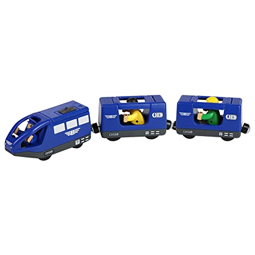 Uposao Trenino Elettrico Per Bambini, Collegamento Magnetico Locomotiva, Giocattolo Di Trenino Elettrico Locomotiva A Batteria Treno Elettrico Giocattolo Da Pista Regalo Di Compleanno Per Bambini