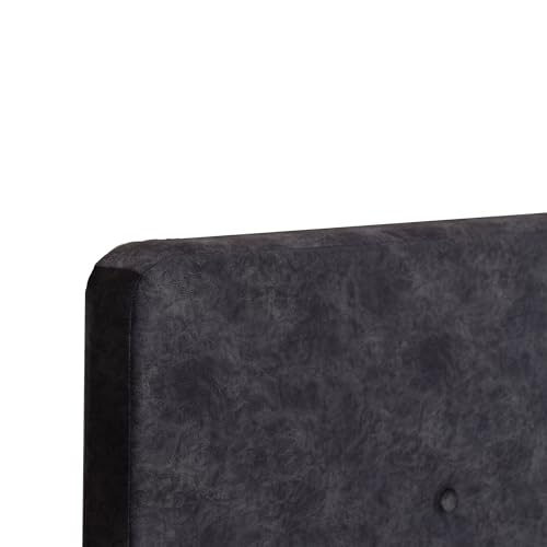 Image of DF2H Bed | 1 Year Warranty | Double Bed, Queen Size, Japa Premium Upholstery, Non-Woven & Fabric Base + 3mm MDF, Walnut Colour (Melamine Finish)