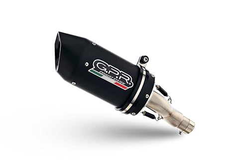 Migliora le prestazioni GPR Compatibile con Hond X-Adv 750 2021-2023, Furore Evo4 Nero, Scarico Omologato, Silenziatore con Db Killer Estraibile E Raccordo Specifico