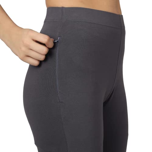 Image of ON&ON Women's Cotton Stretchable Slim Fit Straight Pants Trouser for Casual Wear and Office Wear