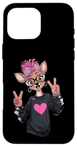 ���̎q���̏��̎q �_�u���s�[�X�T�C�� ���킢�� �|�b�v �O���t�B�b�N �V�ѐS�̂��� �X�}�z�P�[�X iPhone 16 Pro Max �p