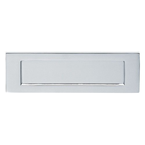 Image of Carlisle Brass Victorian Letter Plate - 254x76mm - Polished Chrome Plate