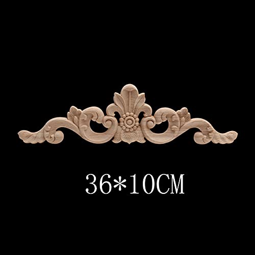 Molduras de madera de caucho C62 para restaurar muebles antiguos 2