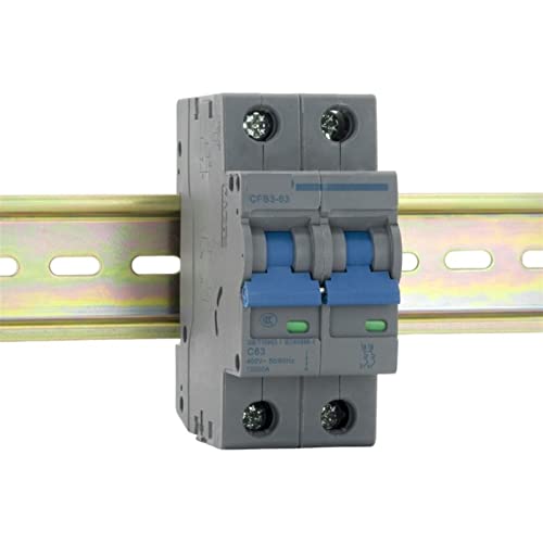 Disyuntor MCB AC 2P 20A con protección de sobrecarga avanzada de 10KA 3