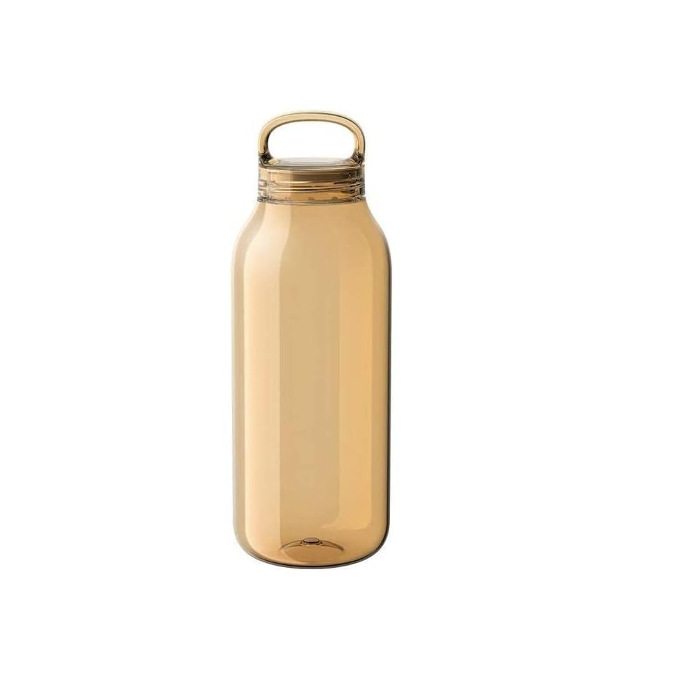 KINTO 20392 Water Bottle, 16.9 fl oz (500 ml), Amber, Lightweight, Dishwasher Safe, My Bottle