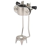 Punta de bastón de hielo portátil antideslizante muletas accesorio de senderismo accesorios para escalada de invierno blanco