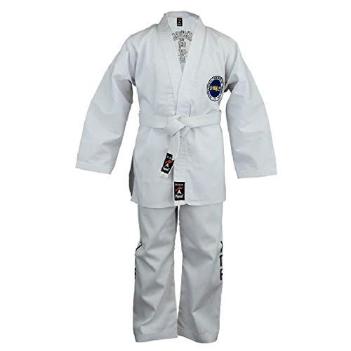 Costume Taekwondo ITF Playwell blanc pour étudiant de taille 190cm