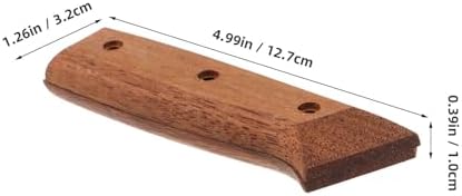 ABOOFAN Wooden Knife Handle Chef Knives and 2pcs Replacement Cutter