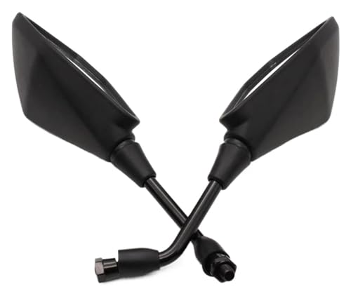 Espejos para Z900 2017 espejo retrovisor lateral de motocicleta 10mm negro motos par
